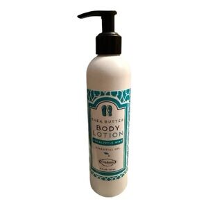 New shea butter body lotion. In the scent Eucalyptus Mint